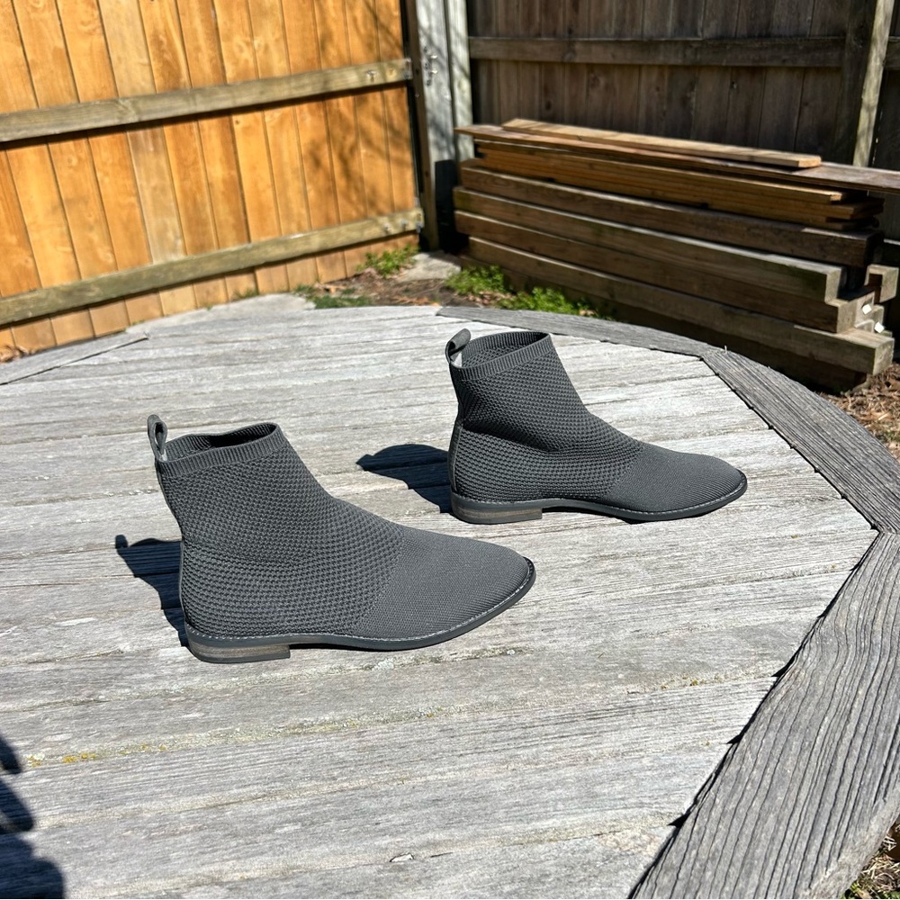 Eileen Fisher Jude Recycled Stretch Knit‎ Bootie Size 7